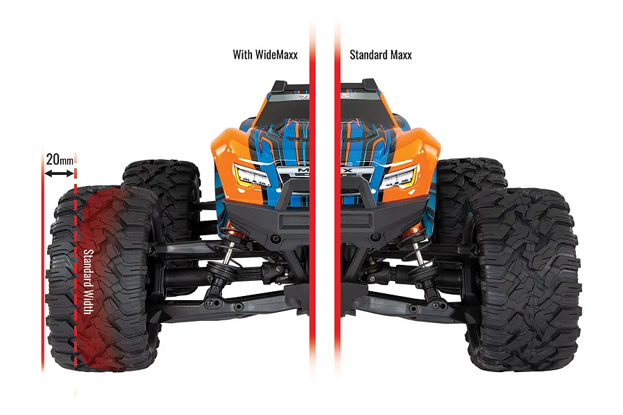Traxxas Maxx 4S Blue WideMaxx Suspension Kit image 41953