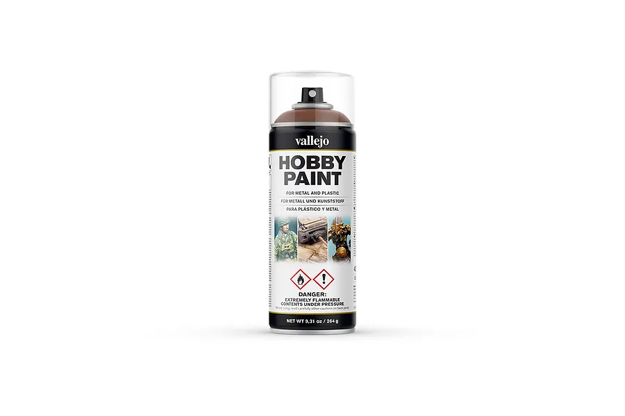 Vallejo Aerosol Beasty Brown Hobby Spray Paint 400ml image 42040