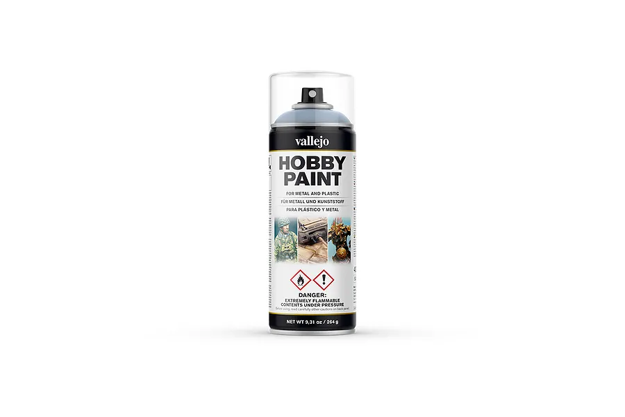 Vallejo Aerosol Wolf Grey Hobby Spray Paint 400ml image 42041