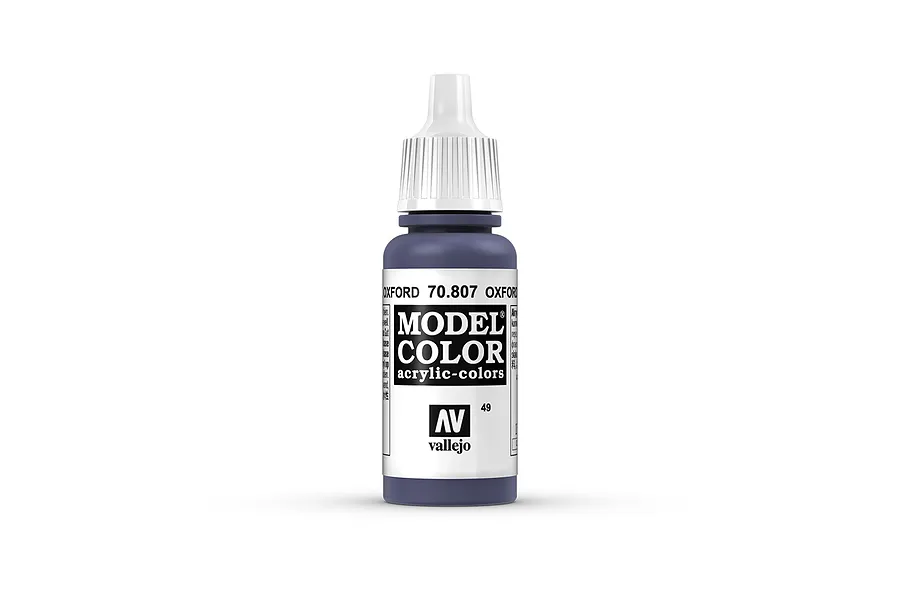 Vallejo Model Colour Oxford Blue Acrylic Paint 17ml image 42087