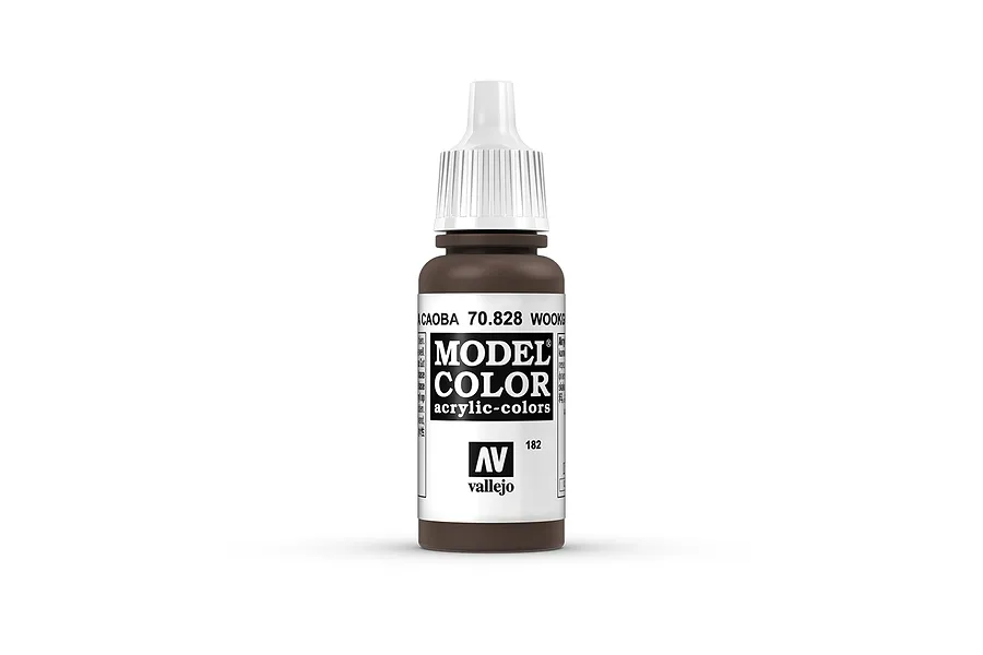 Vallejo Model Colour Transparent Woodgrain Acrylic Paint 17ml image 42107
