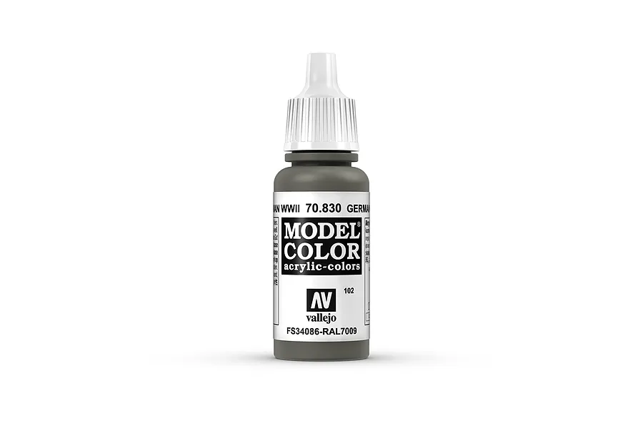 Vallejo Model Colour German Fieldgrey WWII Acrylic Paint 17ml image 42109