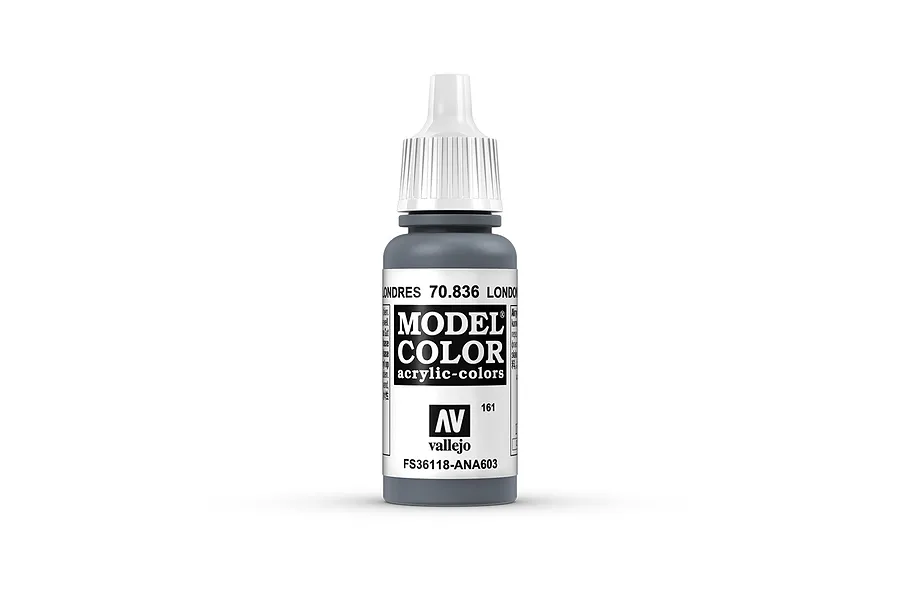 Vallejo Model Colour London Grey Acrylic Paint 17ml image 42115