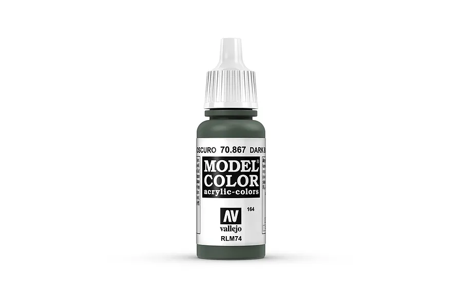 Vallejo Model Colour Dark Bluegrey Acrylic Paint 17ml image 42143