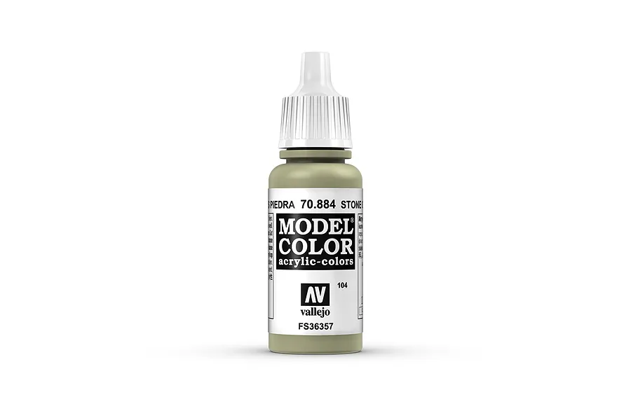 Vallejo Model Colour Stone Grey Acrylic Paint 17ml image 42160