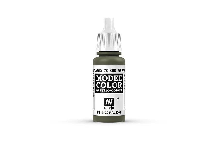 Vallejo Model Colour Retractive Green Acrylic Paint 17ml image 42166