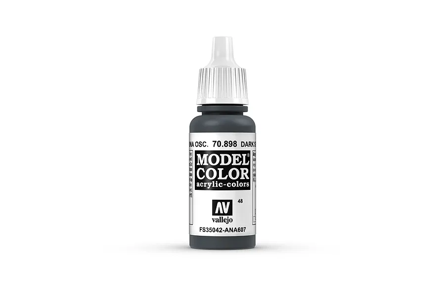 Vallejo Model Colour Dark Sea Blue Acrylic Paint 17ml image 42174