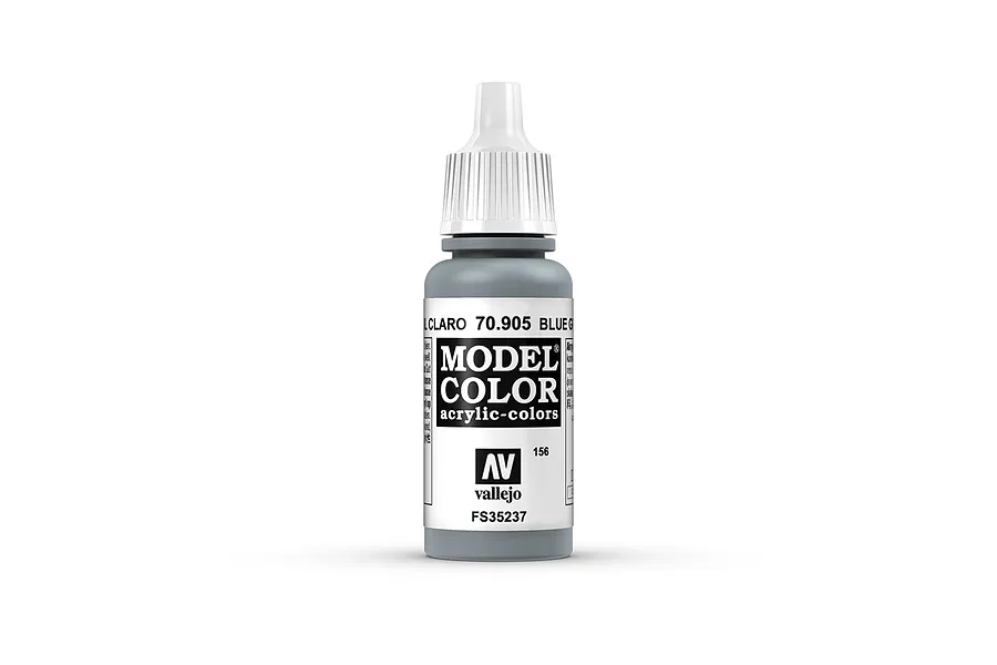 Vallejo Model Colour Blue Grey Pale Acrylic Paint 17ml image 42181