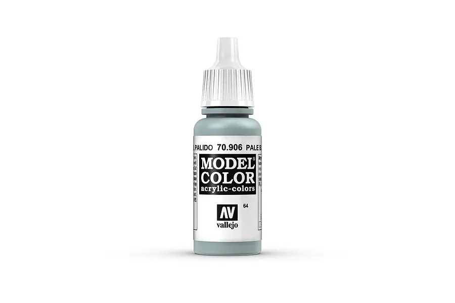 Vallejo Model Colour Pale Blue Acrylic Paint 17ml image 42182