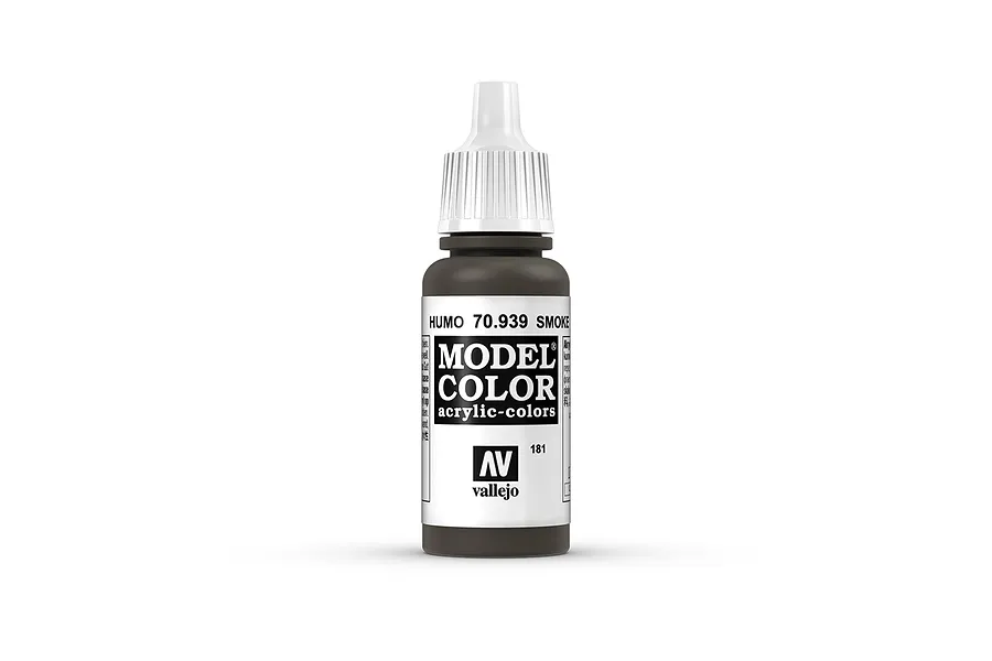 Vallejo Model Colour Transparent Smoke Acrylic Paint 17ml image 42212