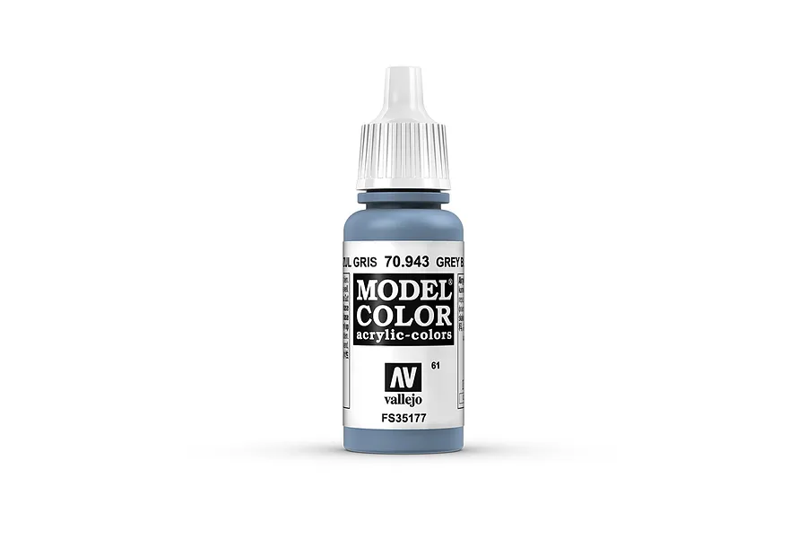 Vallejo Model Colour Grey Blue Acrylic Paint 17ml image 42216