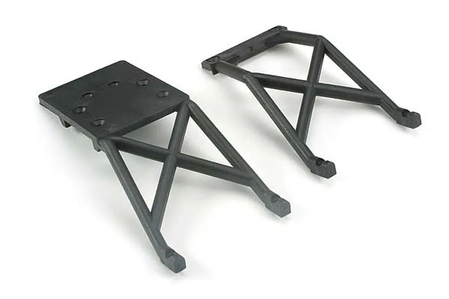 Traxxas Front &amp;amp; Rear Skid Plates (Black) image 4224