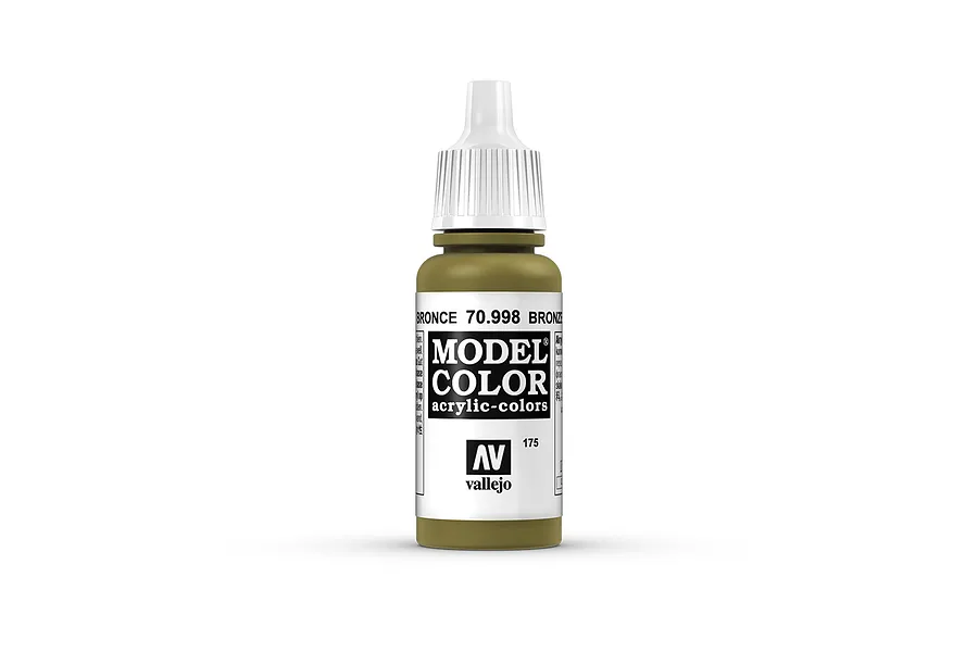 Vallejo Model Colour Metallic Bronze Acrylic Paint 17ml image 42271