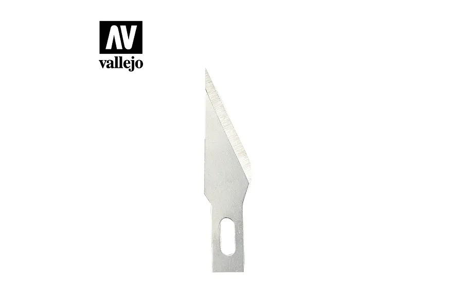 Vallejo Classic Fine Point Blades 5Pcs w/ Case image 42293