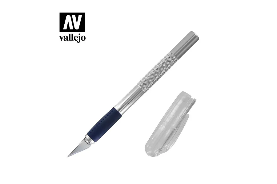 Vallejo Deluxe Aluminium Craft Knife w/ Soft Grip image 42297