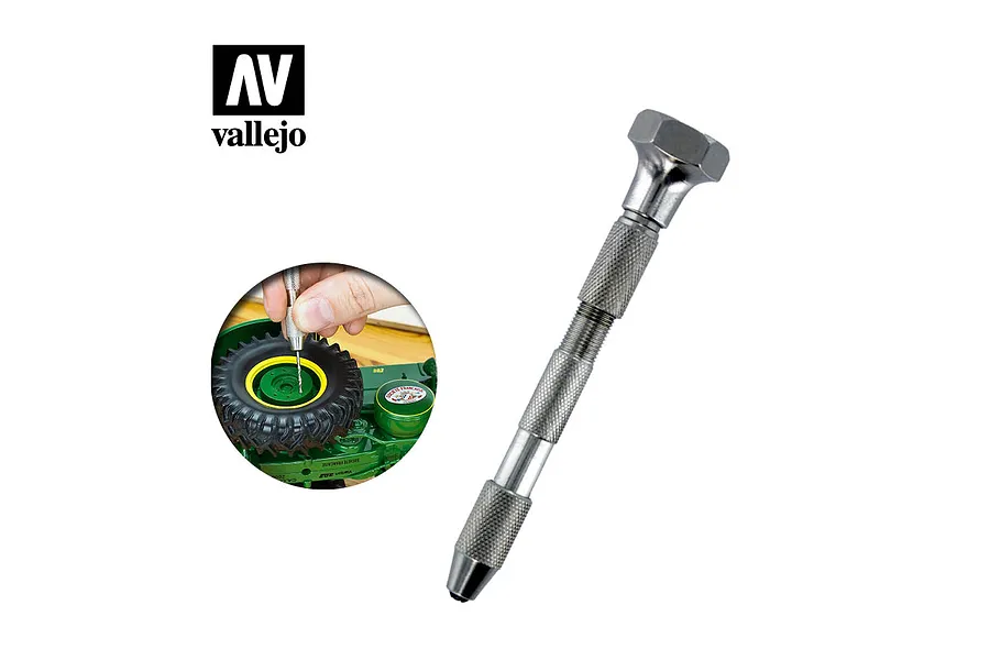 Vallejo Aluminium Fin Pin Hand Drill Vice image 42305