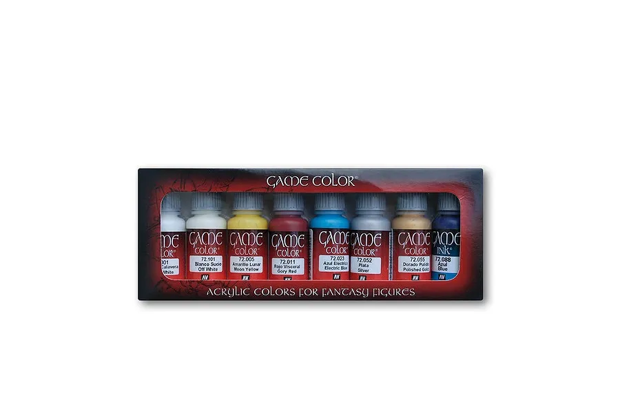 Vallejo Game Colour Game Elves Colour Acrylic Paint Set 8Pcs image 1