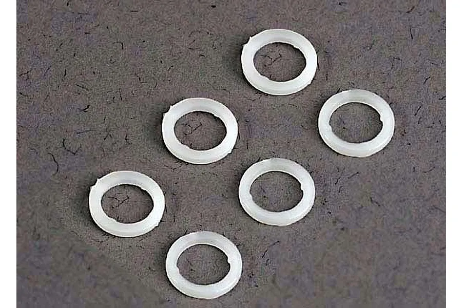 Traxxas 5x8x1mm Plastic Washers 6Pcs image 4248