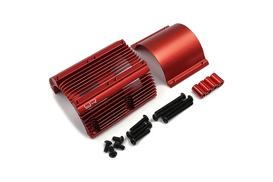 Yeah Racing Red Aluminium 40.8mm Motor Heat Sink image 42489