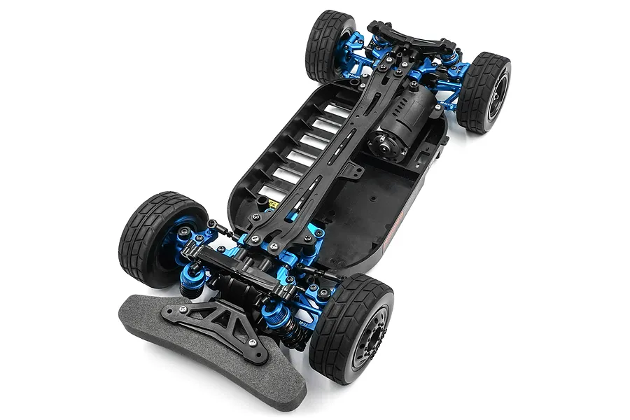 Yeah Racing Blue Aluminium Tamiya TT-01 &amp;amp; TT-01E Rapid Performance Conversion Kit image 42507