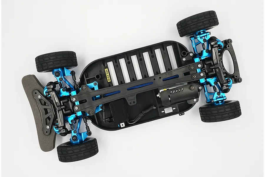 Yeah Racing Blue Aluminium Tamiya TT-01 &amp;amp; TT-01E Rapid Performance Conversion Kit image 42508