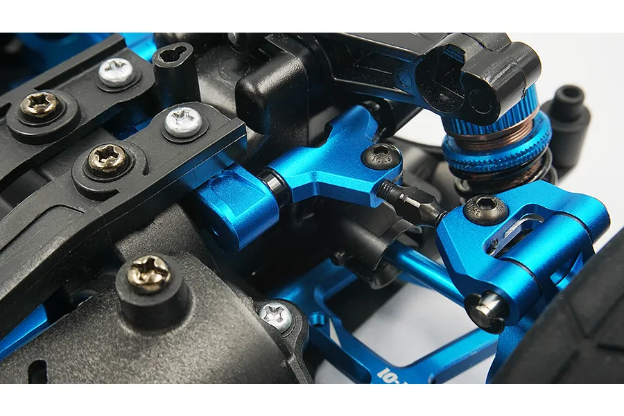 Yeah Racing Blue Aluminium Tamiya TT-01 &amp;amp; TT-01E Rapid Performance Conversion Kit image 42511