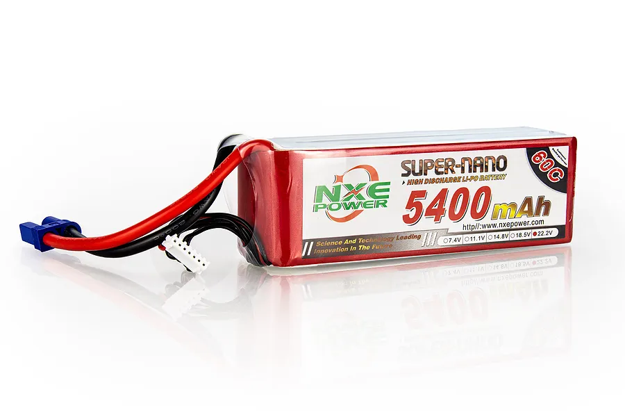 NXE 22.2v 5400mAh 60C LiPo Battery image 42529