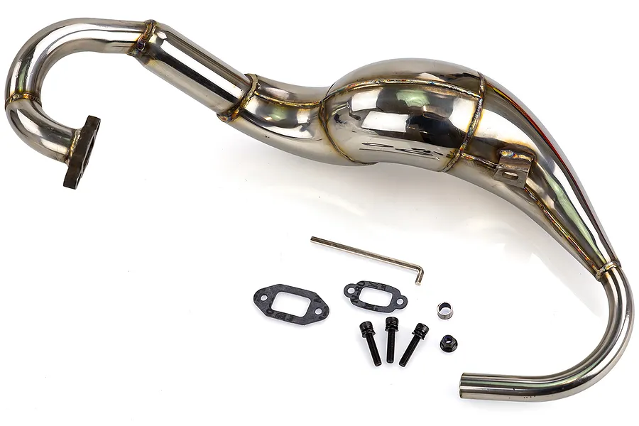 Rovan Baja 5B/5T Stainless Steel Side Mount Tuned Exhaust Pipe Set image 42538