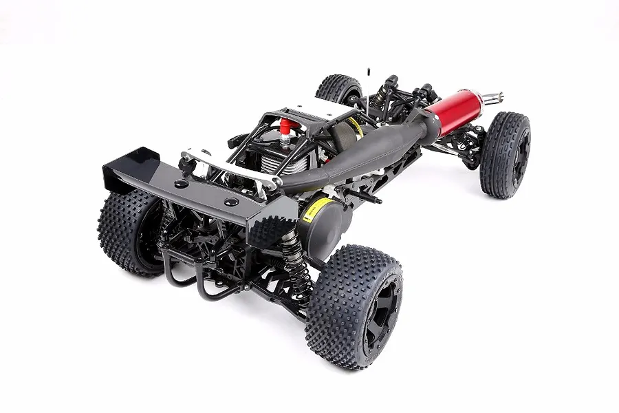 Rovan Baja 5B Silenced Side Mount Tuned Exhaust Pipe Set w/ Silencer image 4