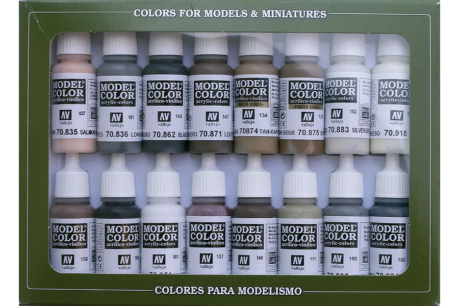 Vallejo Game Colour Equestrian Colour Acrylic Paint Set 16Pcs image 42623