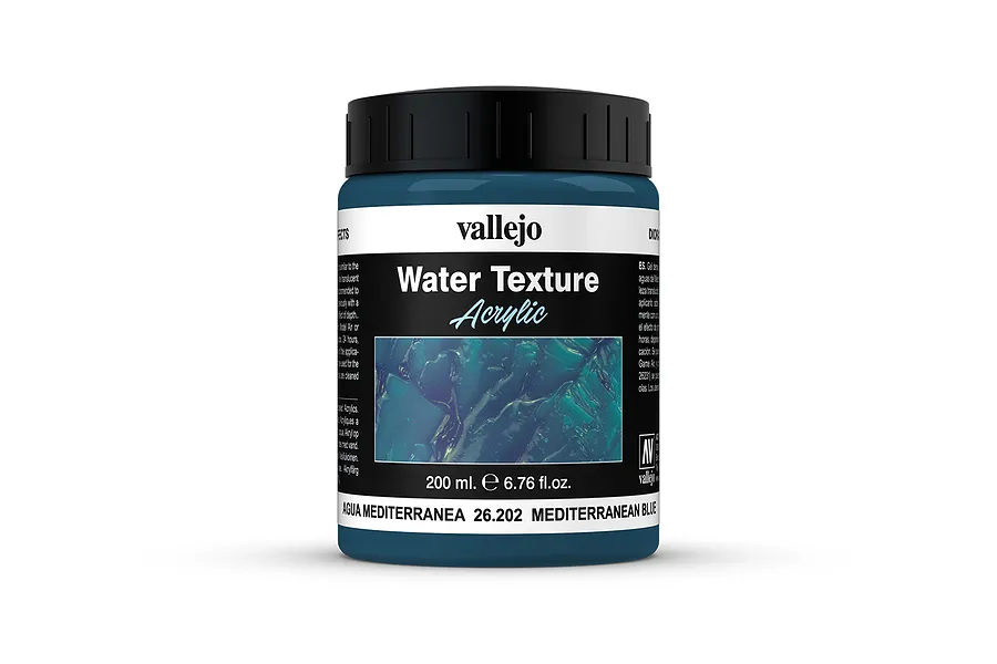Vallejo Diorama Effects Mediterranean Blue 200ml image 42627