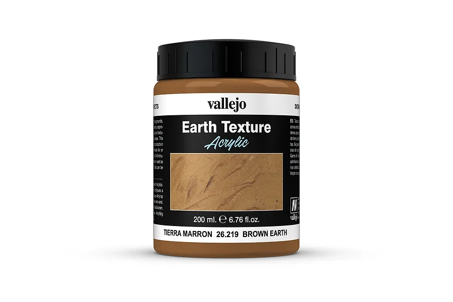 Vallejo Diorama Effects Brown Earth 200ml image 42638