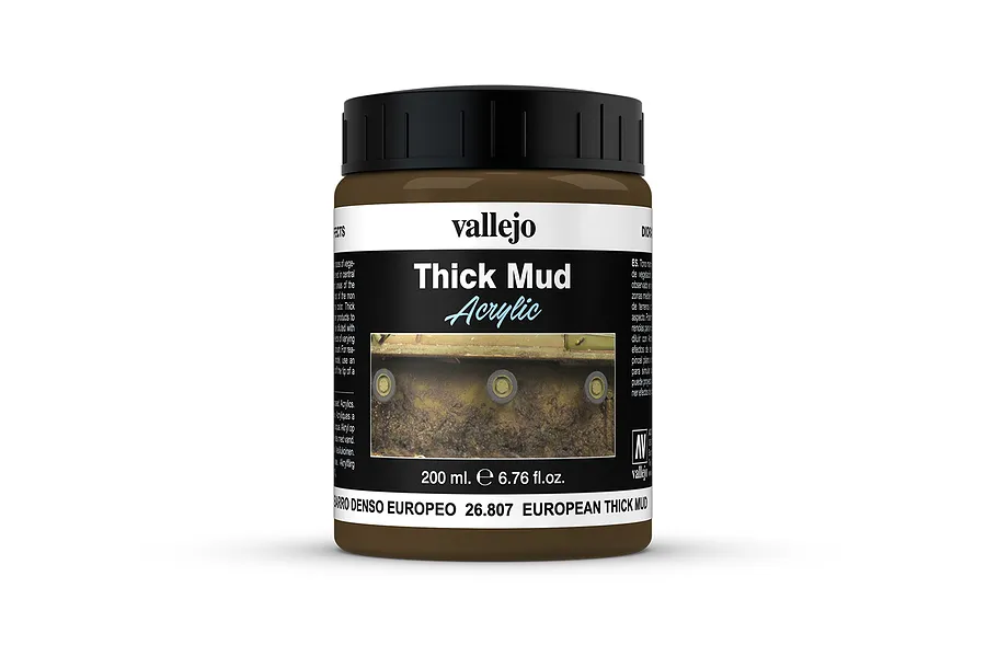 Vallejo Diorama Effects European Mud 200ml image 42641