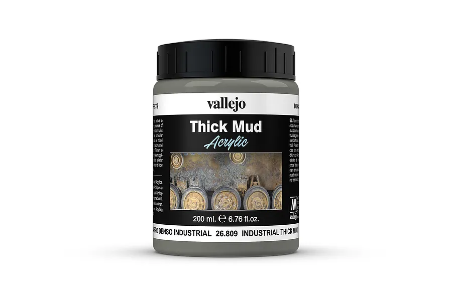 Vallejo Diorama Effects Industrial Mud 200ml image 42642