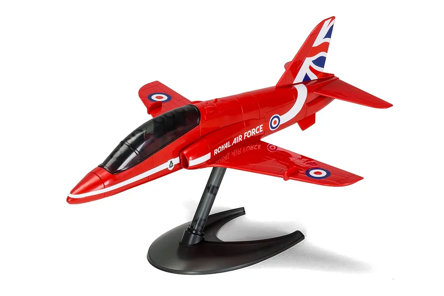Airfix Quickbuild RAF Red Arrows Hawk  Plastic Model Kit - Red image 42788