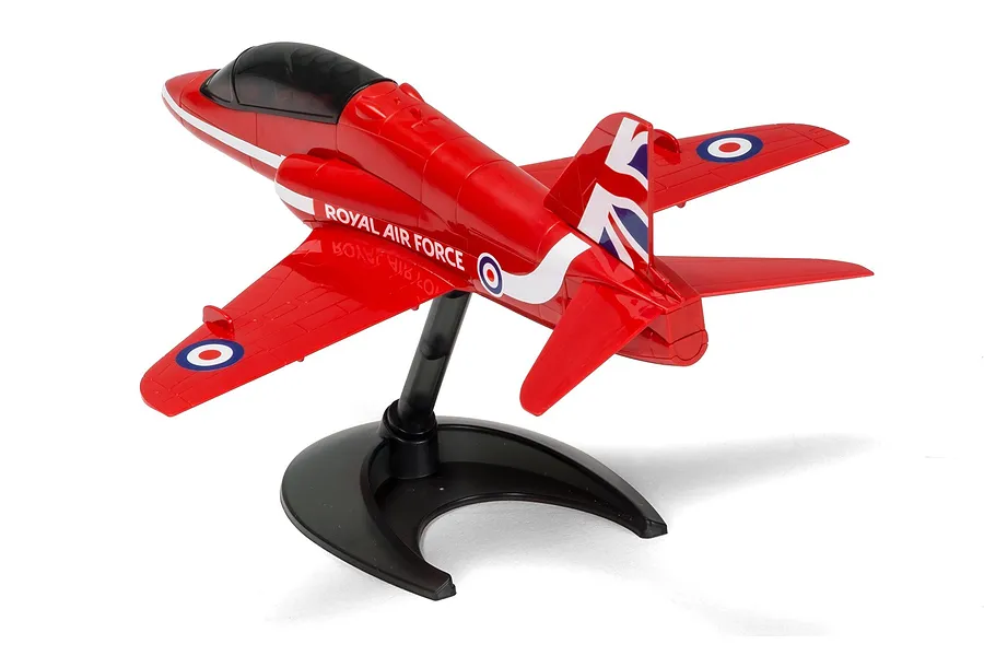 Airfix Quickbuild RAF Red Arrows Hawk  Plastic Model Kit - Red image 42789