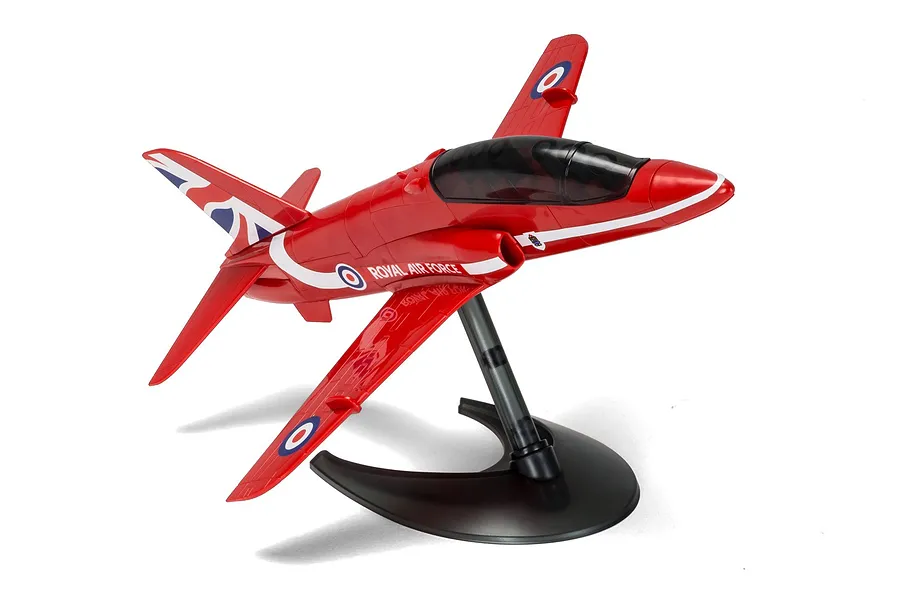 Airfix Quickbuild RAF Red Arrows Hawk  Plastic Model Kit - Red image 42790