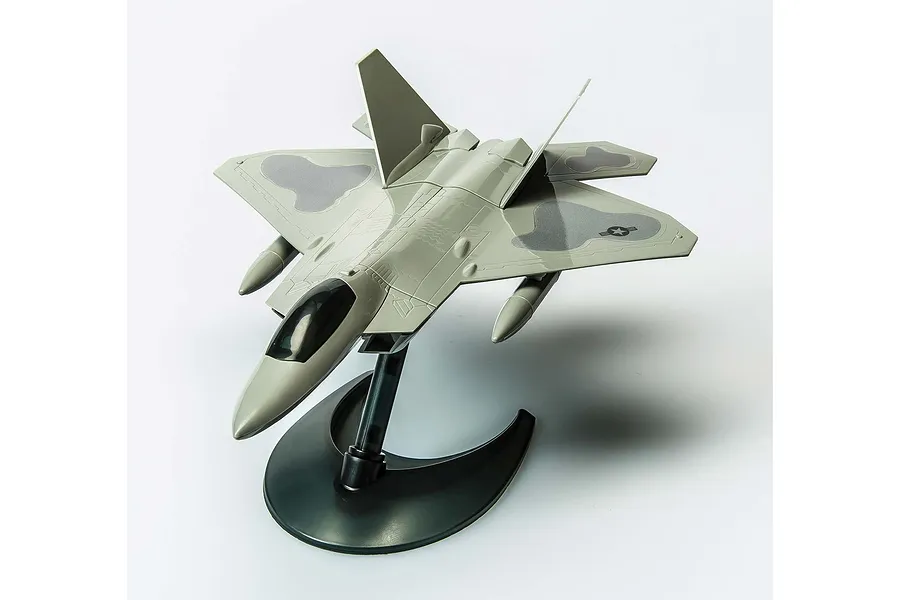 Airfix Quickbuild F-22 Raptor Jet Plastic Model Kit - Grey image 42812