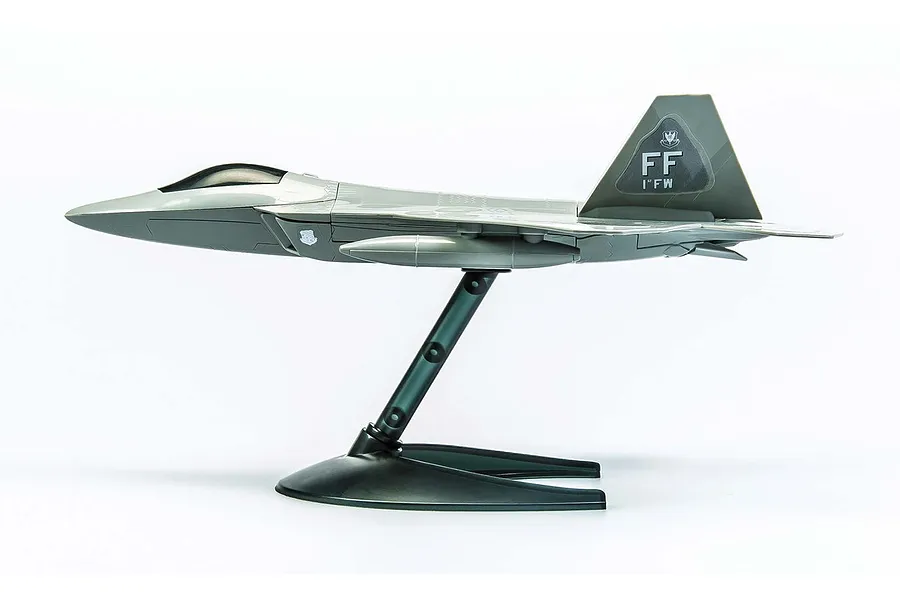 Airfix Quickbuild F-22 Raptor Jet Plastic Model Kit - Grey image 42813