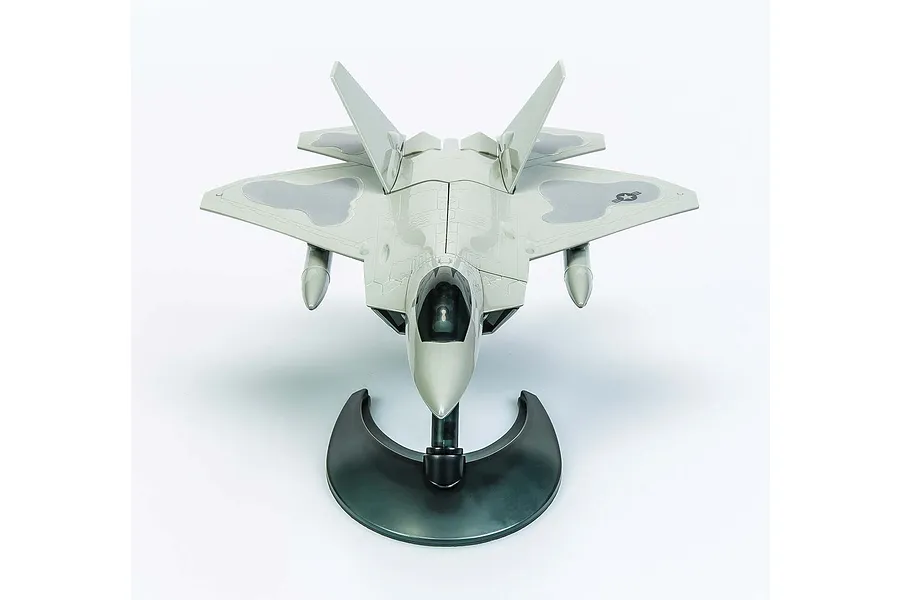 Airfix Quickbuild F-22 Raptor Jet Plastic Model Kit - Grey image 42814
