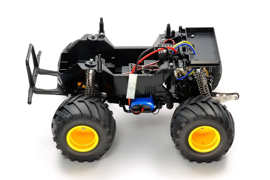 Tamiya CW-01 Midnight Pumpkin RC Monster Truck Electric 2WD 1/12 Scale Kit - Black Edition image 42838