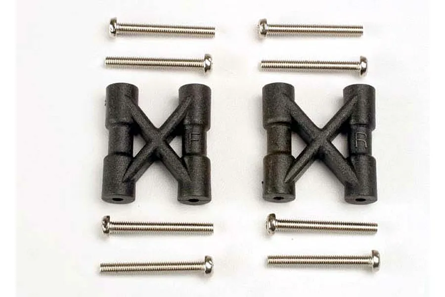 Traxxas Bulkhead Cross Braces 2Pcs w/ Screws image 4285