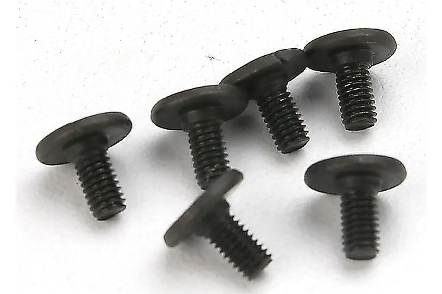 Traxxas 3x6mm Fine Thread Flat Head Screws 6Pcs image 4287