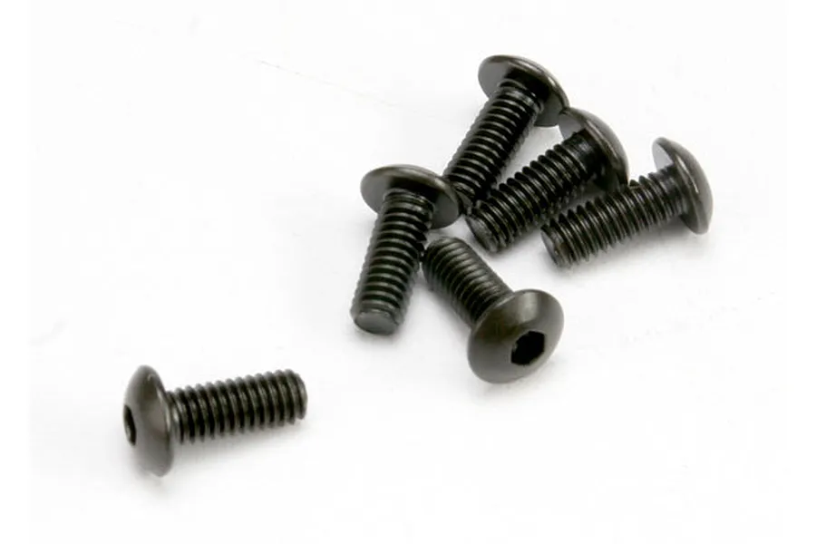 Traxxas 4x10mm Fine Thread Button Head Screws 6Pcs image 4291