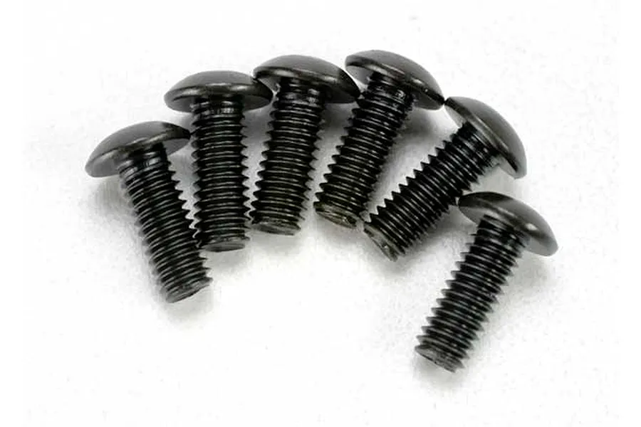 Traxxas 4x12mm Fine Thread Button Head Screws 6Pcs image 4292