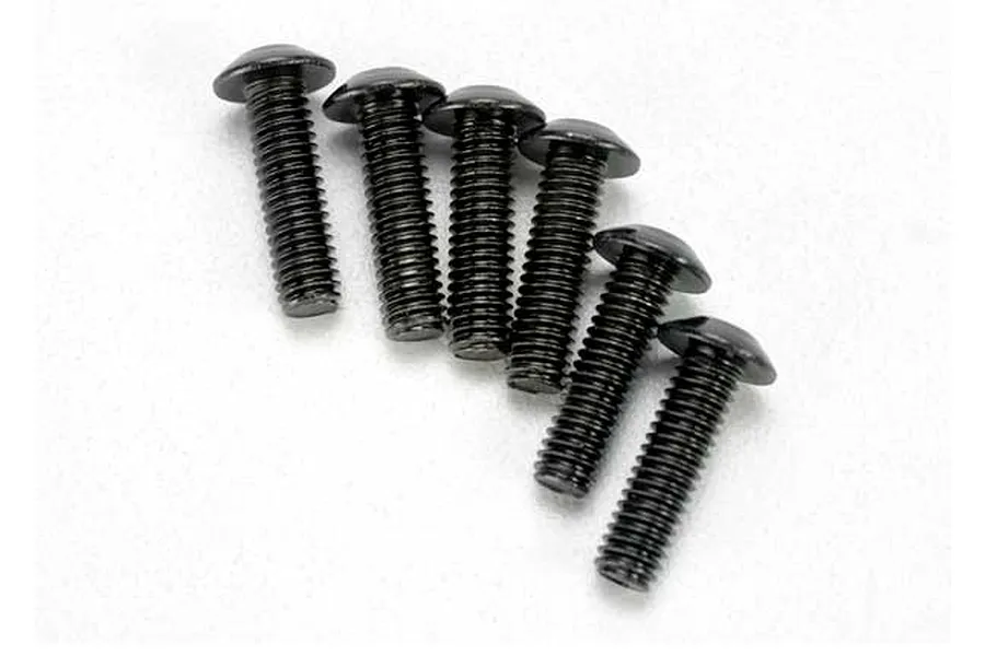 Traxxas 4x14mm Fine Thread Button Head Screws 6Pcs image 4293