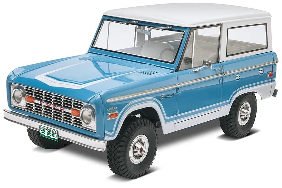 Revell 1/25 Ford Bronco Scaled Plastic Model Kit image 42996