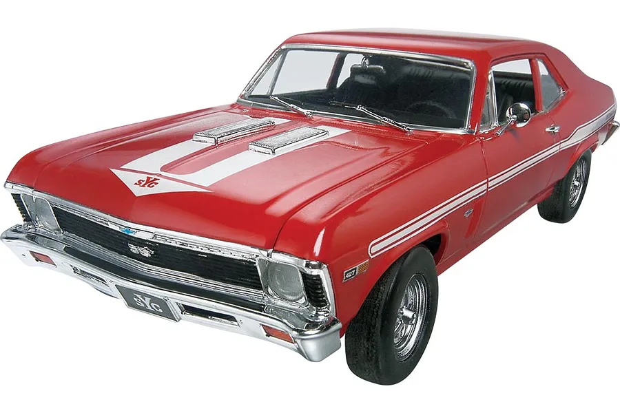 Revell 1/25 1969 Chevrolet Nova Yenko Scaled Plastic Model Kit image 43003