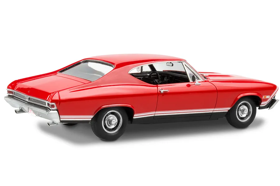 Revell 1/25 1968 Chevrolet Chevelle SS 396 Scaled Plastic Model Kit image 43011