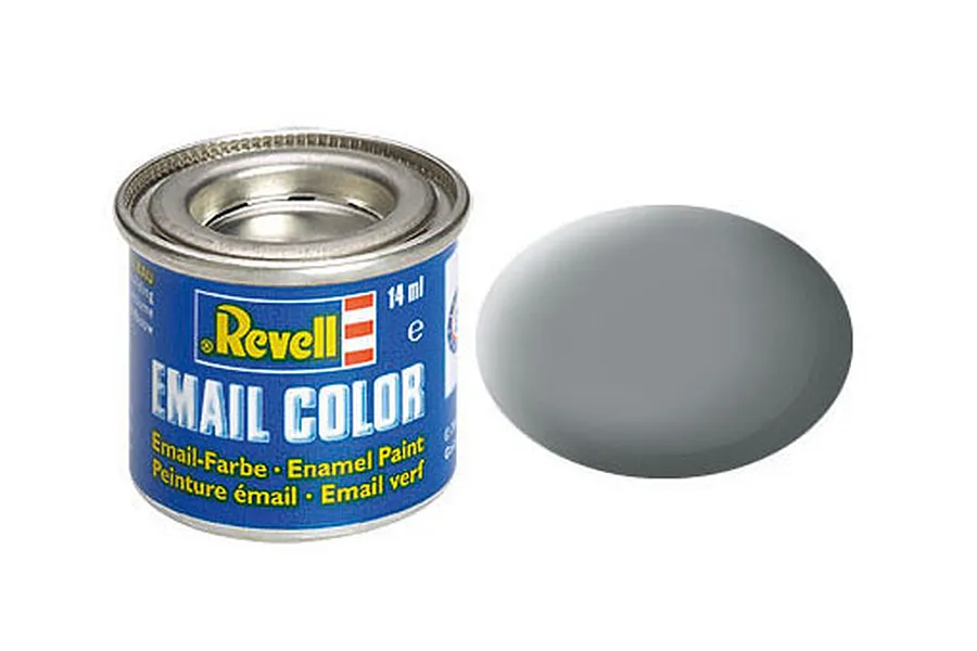 Revell 43 Matte Grey (USAF) Enamel Paint 14ml image 43100